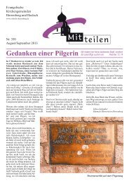 Aug-Sept 2013 - Evang. Kirchengemeinde Herrenberg