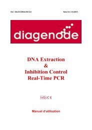 DNA Extraction & Inhibition Control Real-Time PCR - Diagenode ...