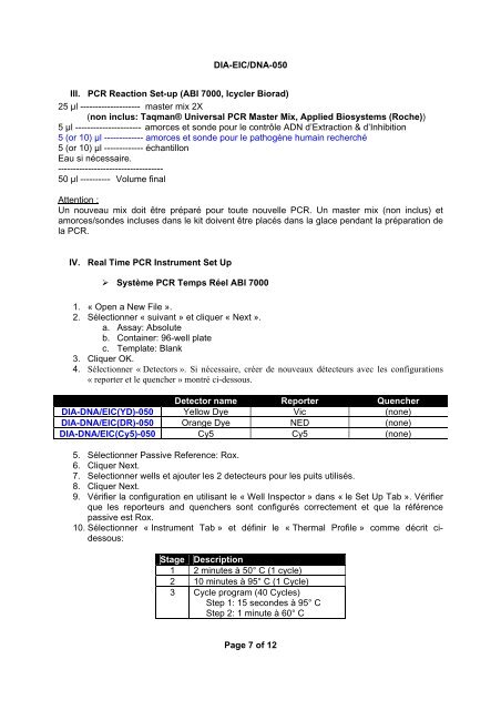 DNA Extraction & Inhibition Control Real-Time PCR - Diagenode ...