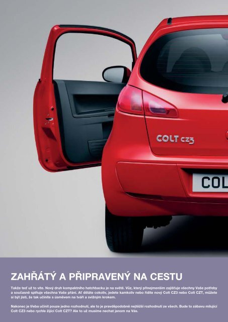 COLT CZ3 / COLT CZT - M Motors CZ, s.r.o.
