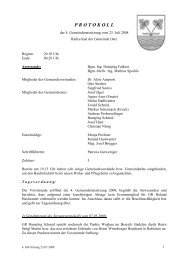 4. Gemeinderatsprotokoll (163 KB) - .PDF - Gemeinde Oetz
