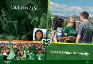 Campus Life - Admissions - Colorado State University