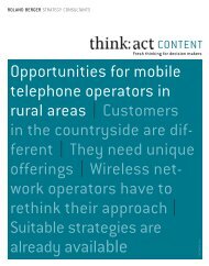 opportunities for mobile telephone operators in rural areas ...