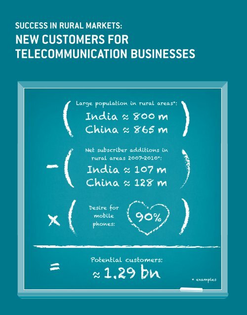 opportunities for mobile telephone operators in rural areas ...