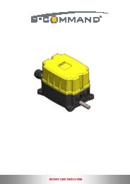 ROTARY LIMIT SWITCH FRM - B-COMMAND