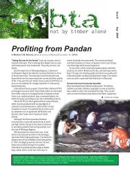 Profiting from Pandan - Non-Timber Forest Products Exchange ...