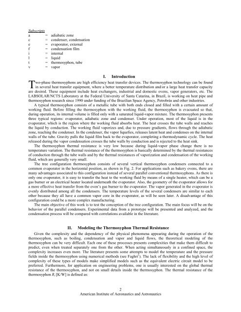 Tree Configuration Thermosyphon Study - LEPTEN