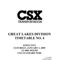 CSX Great Lakes Div ETT #4 1-1-2005.pdf - Multimodalways