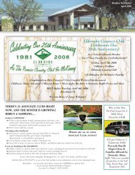 Eldorado Country Club Celebrates Our 25th Anniversary!