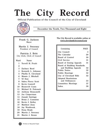 The City Record - Daily Legal News