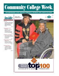 Download - VOLUME 18, No. 23 - Community College Week