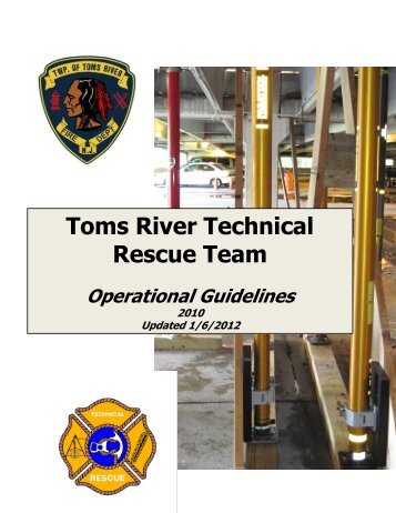 Technical Rescue Team SOGs - Toms River Fire Department