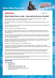 Ekka tickets now on sale - the RNA