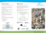 GECAFS Brochure - Global Environmental Change and Food Systems