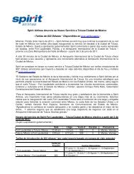 Spirit Airlines Anuncia su Nuevo Servicio a Toluca/Ciudad de ...