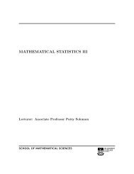 PDF of Lecture Notes - School of Mathematical Sciences