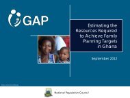 The GAP Tool: PowerPoint Presentation (Ghana) - USAID Health ...
