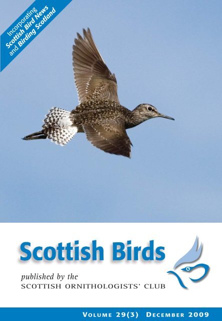 SB 29(3) COV AW - The Scottish Ornithologists' Club