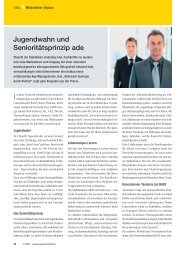 Jugendwahn und SenioritÃ¤tsprinzip ade - Synergie durch Vielfalt