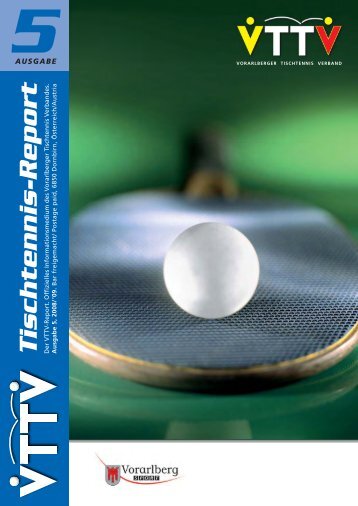 5. Runde - Vorarlberger Tischtennisverband