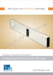 Busbar Trunking System