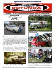 Special Swap Meet/Car Show Edition! - Ford & Mercury Restorers ...
