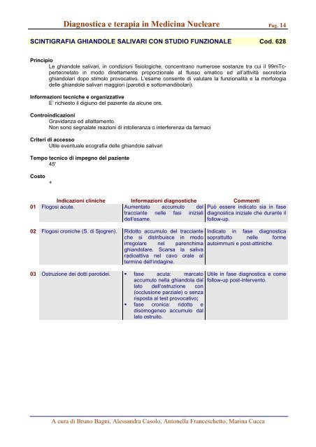 Diagnostica e terapia in Medicina Nucleare - Policlinico di Modena