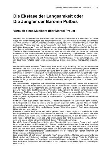 Druckversion (pdf) - Karger, Reinhard