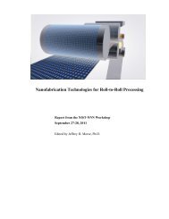 Nanofabrication Technologies for Roll-to-Roll Processing