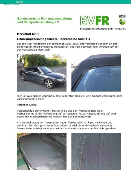 ElektrizitÃ¤t bei Fahrzeugen - Verband Schweizerischer ...