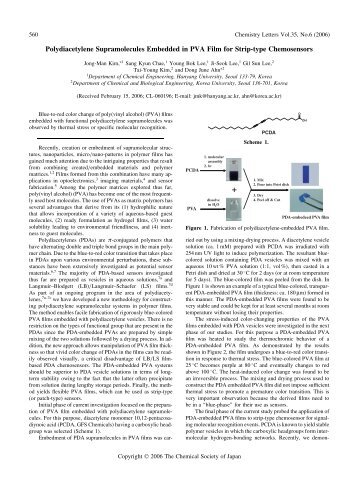 Polydiacetylene Supramolecules Embedded in PVA Film for Strip ...