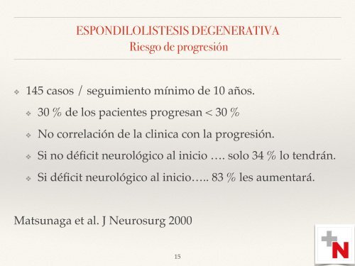 ESPONDILOLISTESIS AH