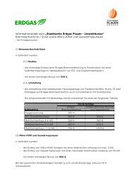 Informationsblatt zum â€žStadtwerke Erdgas Plauen - Umweltbonus ...