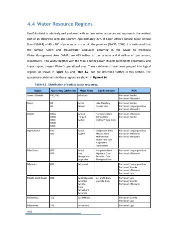 Section 4 Part 2 - Umgeni Water