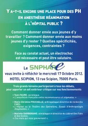 Voir le programme dÃ©taillÃ© - Snphar