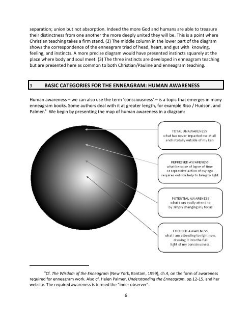 A CHRISTIAN TRANSPOSITION OF THE ENNEAGRAM: WITH ...