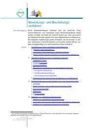 Bewertungs- und Beurteilungsverfahren - Mebis - Bayern