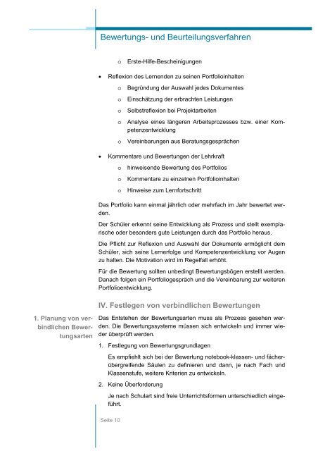 Bewertungs- und Beurteilungsverfahren - Mebis - Bayern