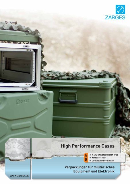 High Performance Cases - Zarges GmbH
