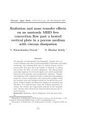 Radiation and mass transfer effects on an unsteady ... - doiSerbia