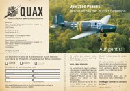 Flyer - QUAX-Flieger