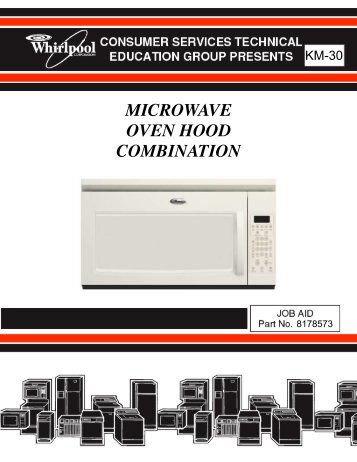 Microwave Hood Combination Service Manual - Whirlpool