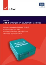 JB62 Emergency Equipment Cabinet - Jo Bird