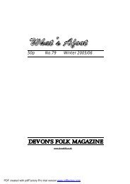 79 - Devon Folk