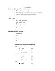 Crop Production Agronomy = The science of crop production ...