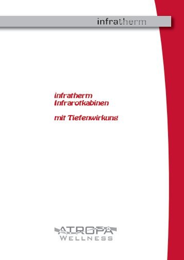 Download Leitfaden PDF, 0,2 MB - Infrarotkabinen Wärmekabinen