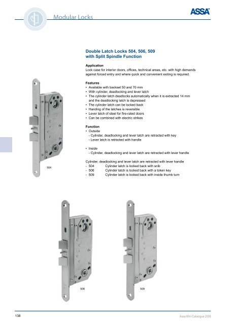 LOCK CA - ASSA ABLOY