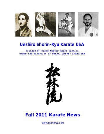 Ueshiro Shorin-Ryu Karate USA Fall 2011 Karat ee News