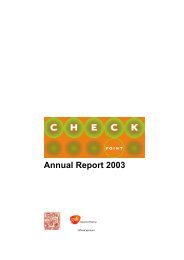 Annual Report 2003 - Hiv Vereniging Nederland