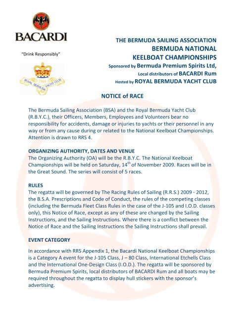 bermuda national keelboat championships - SailingNetworks
